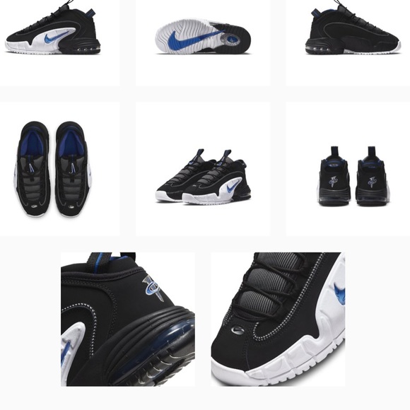 Nike Air Max Penny GS in Black/White (Orlando) - Picture 2 of 3